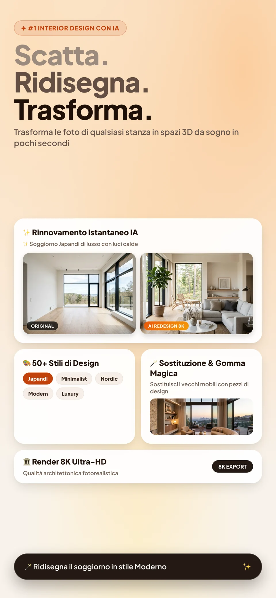 AI Interior Design: Casa 3D — Screenshot 1