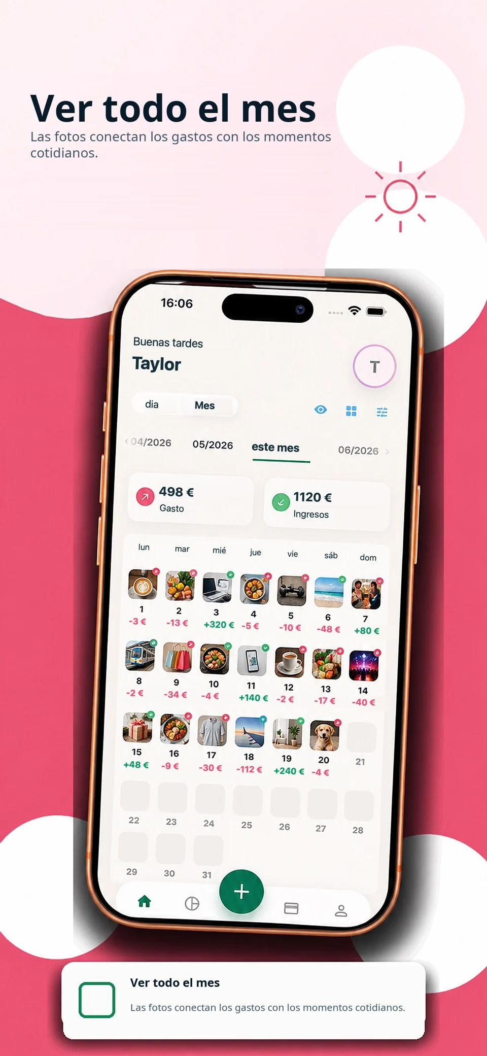 Money Locket: Gastos — Capturas de pantalla 1