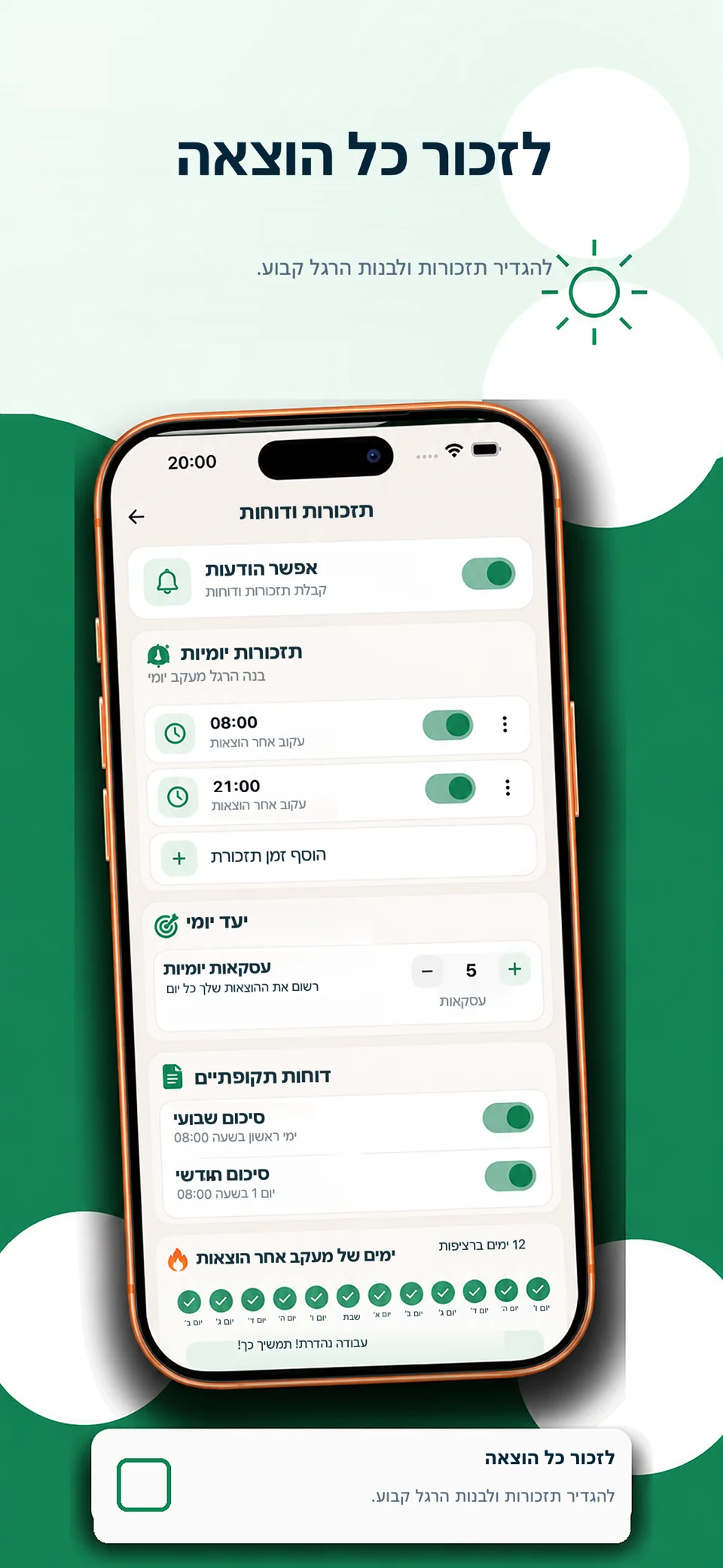 Money Locket: הוצאות — 7