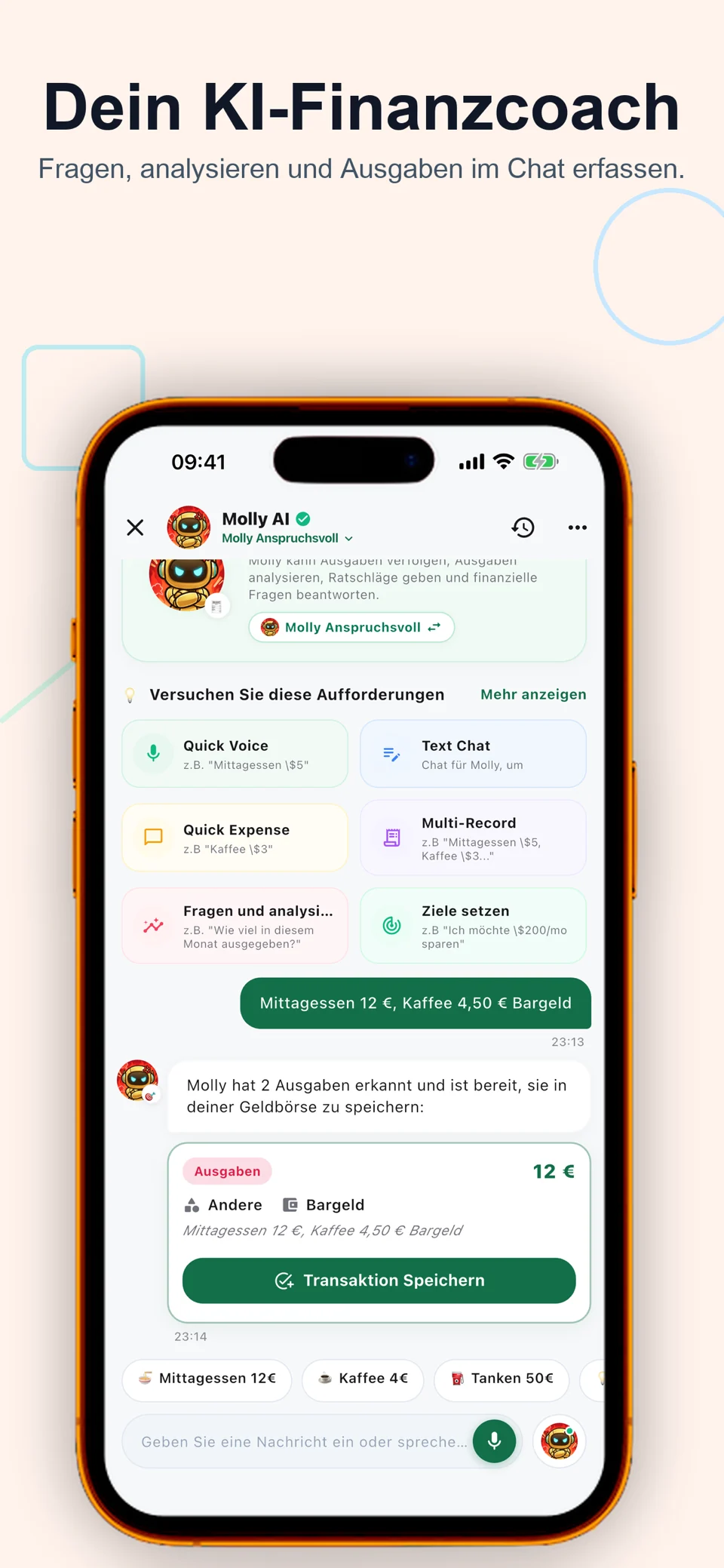 Bolly: AI Haushaltsbuch — 3