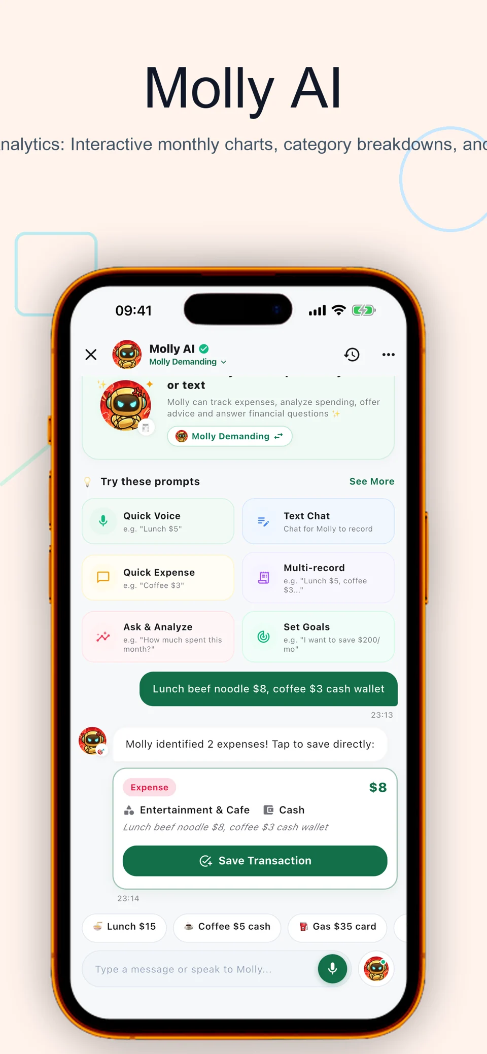 Bolly: AI Expense Tracker — 4