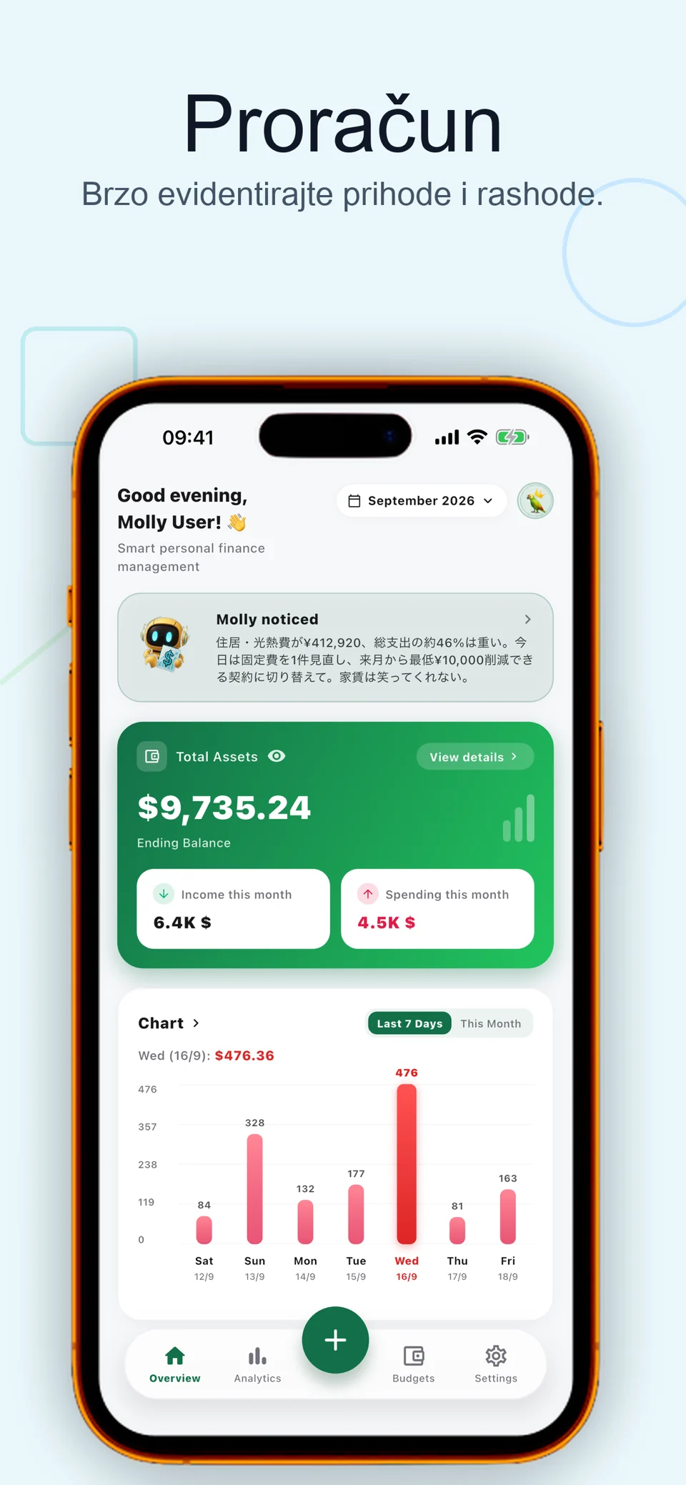 Bolly: AI Expense Tracker — 3