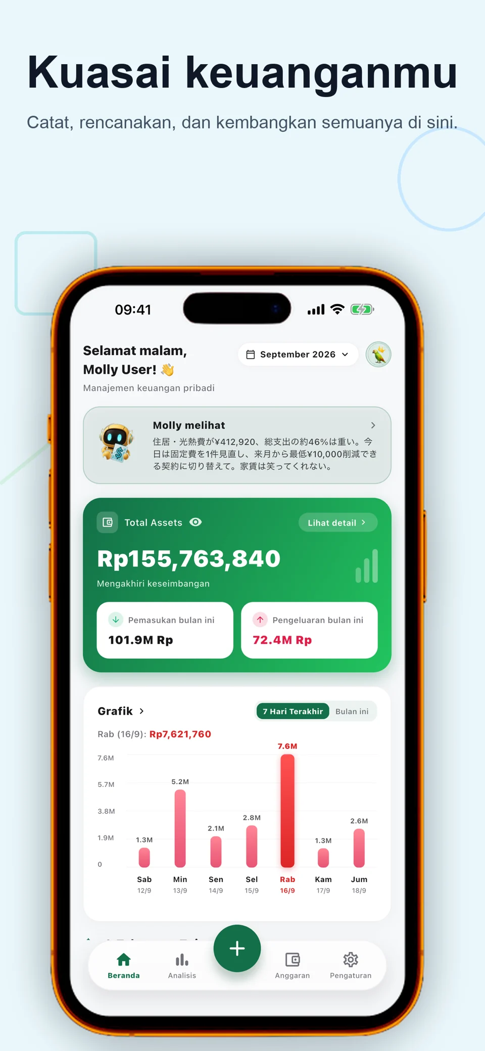 Bolly: Catatan Keuangan AI — 3