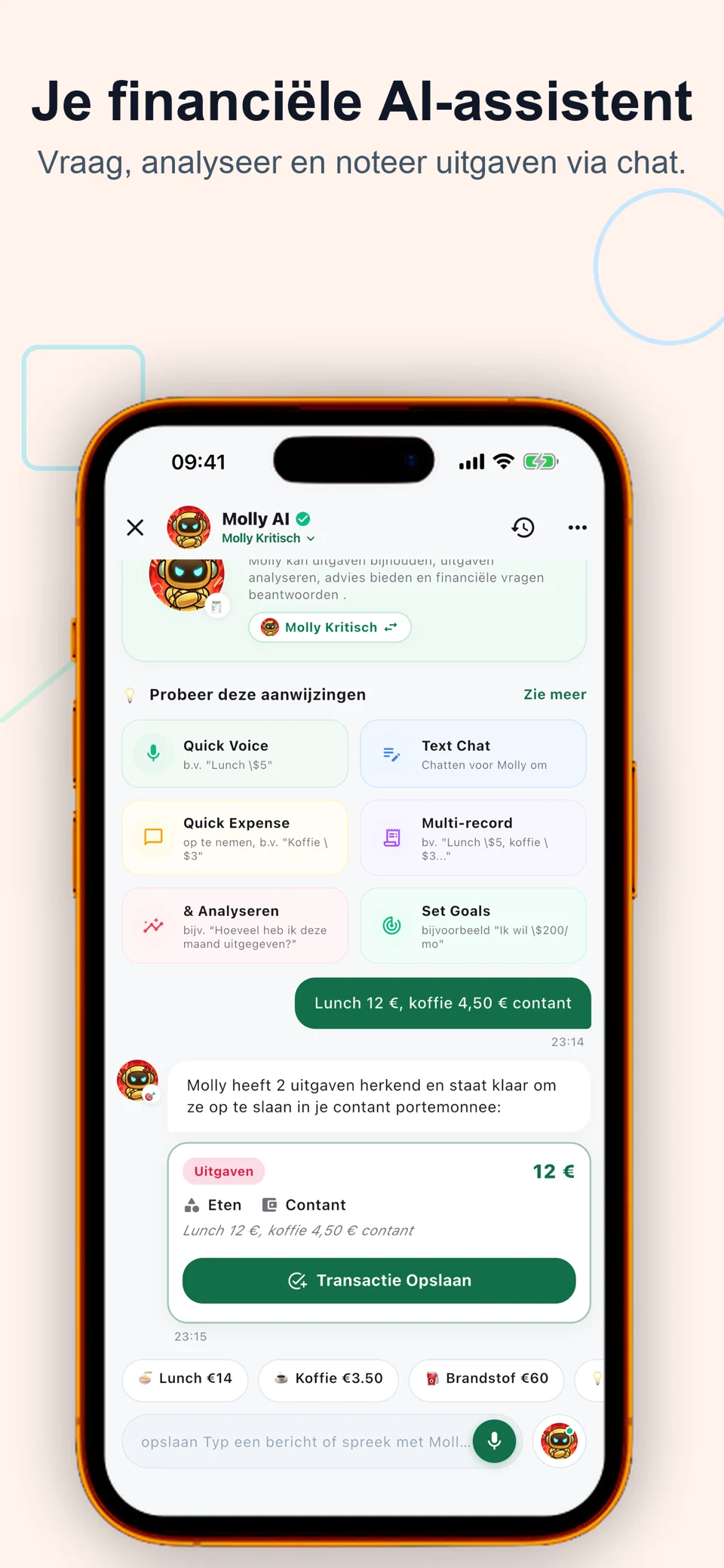Bolly: Huishoudboekje AI — 4