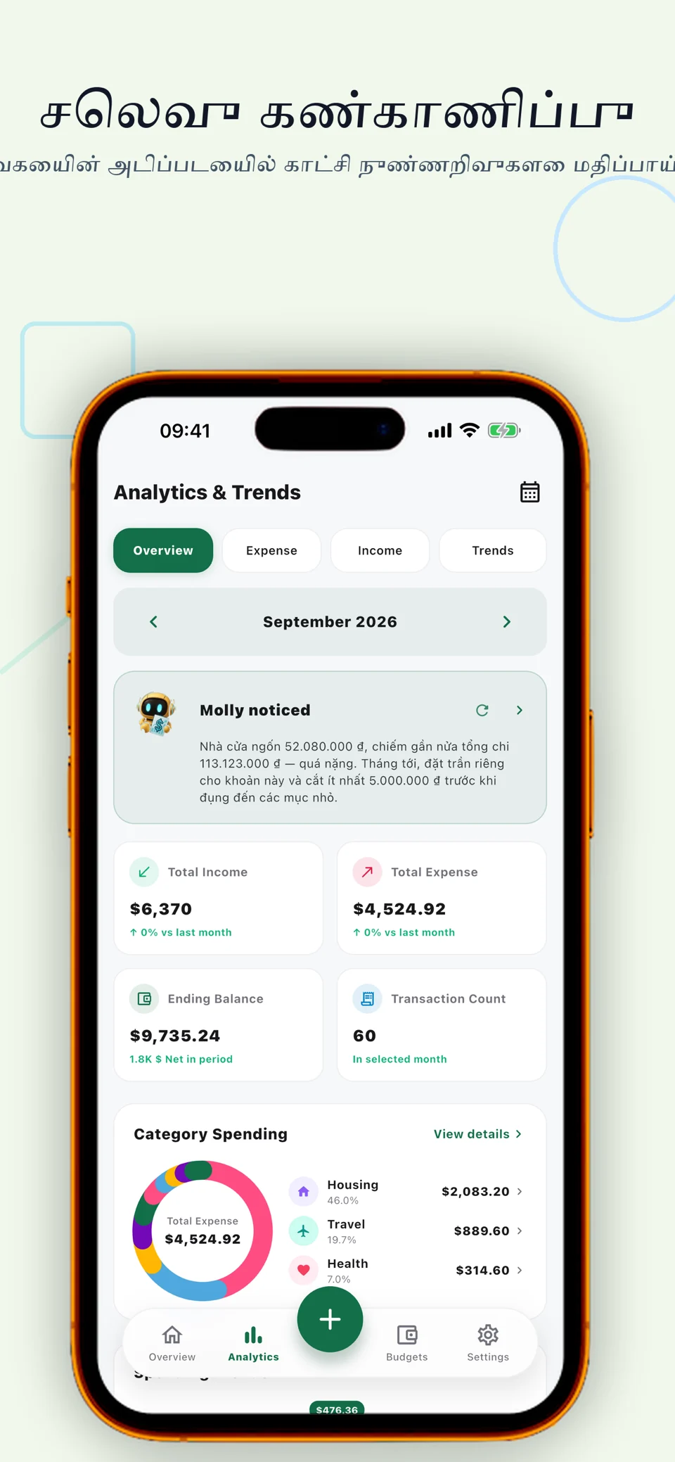 Bolly: AI Expense Tracker — 5