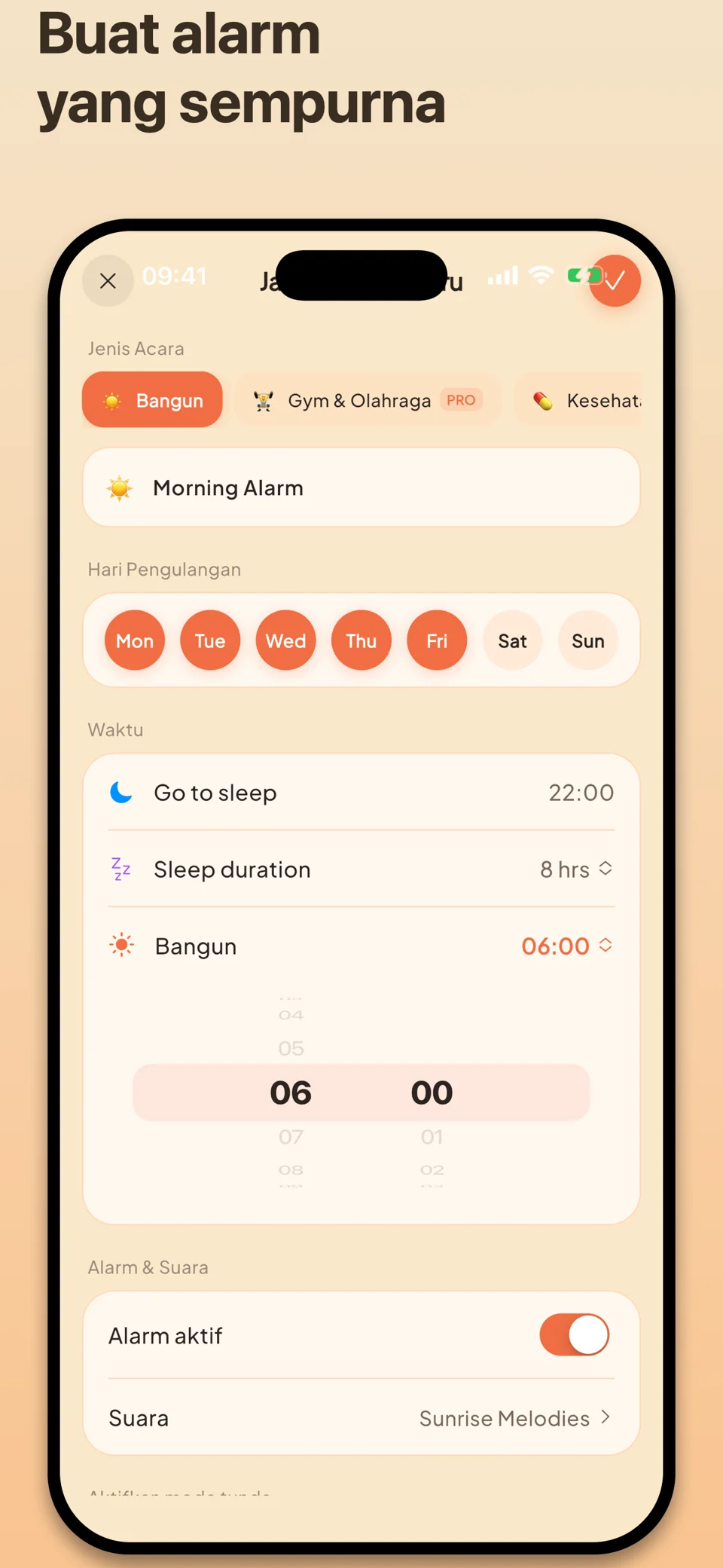 Smart Awake: Jam Alarm Pintar — 2