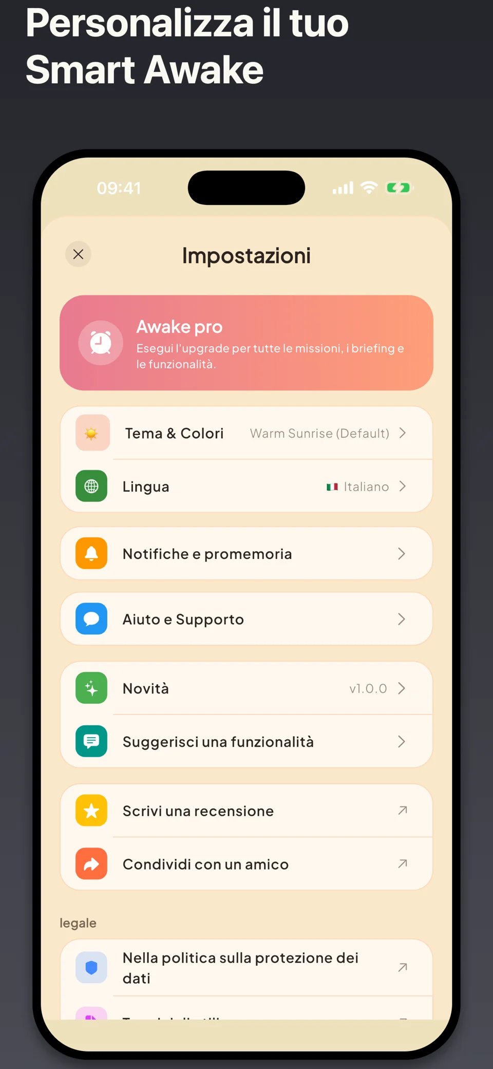 Smart Awake: Sveglia con AI — 6