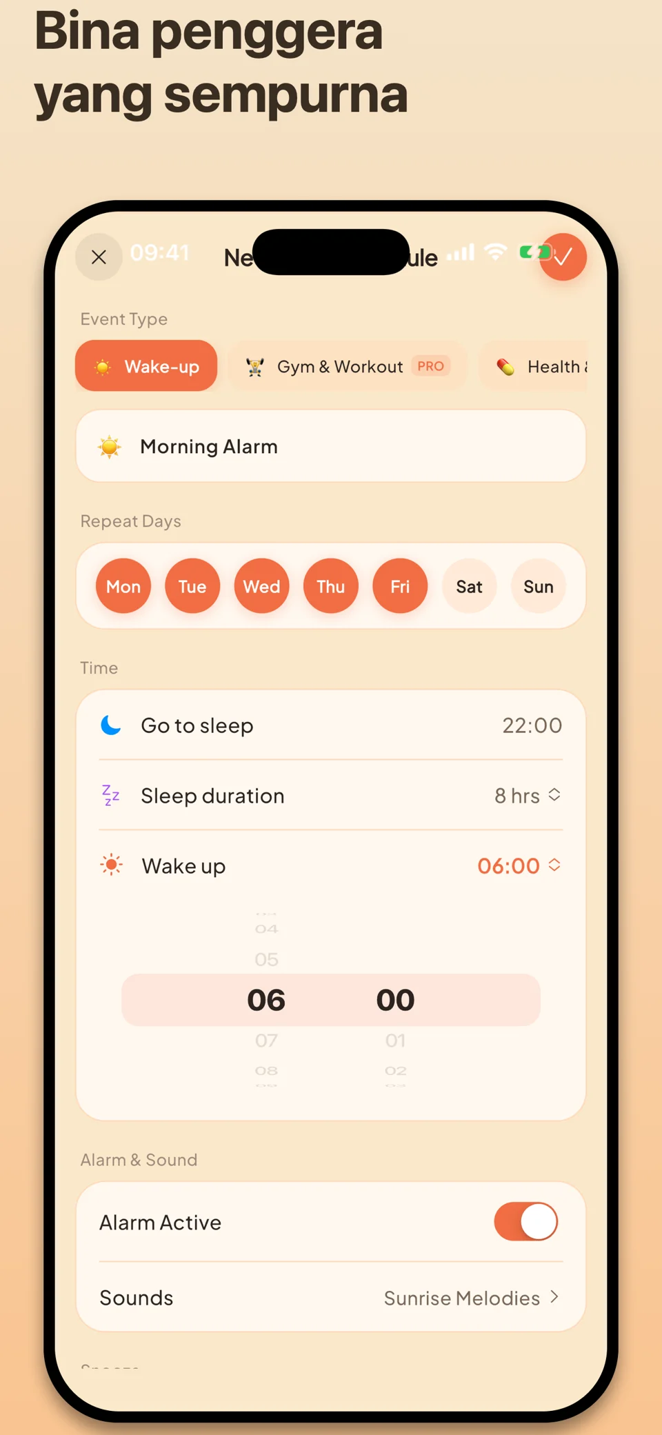 Smart Awake: Jam Penggera AI — 2