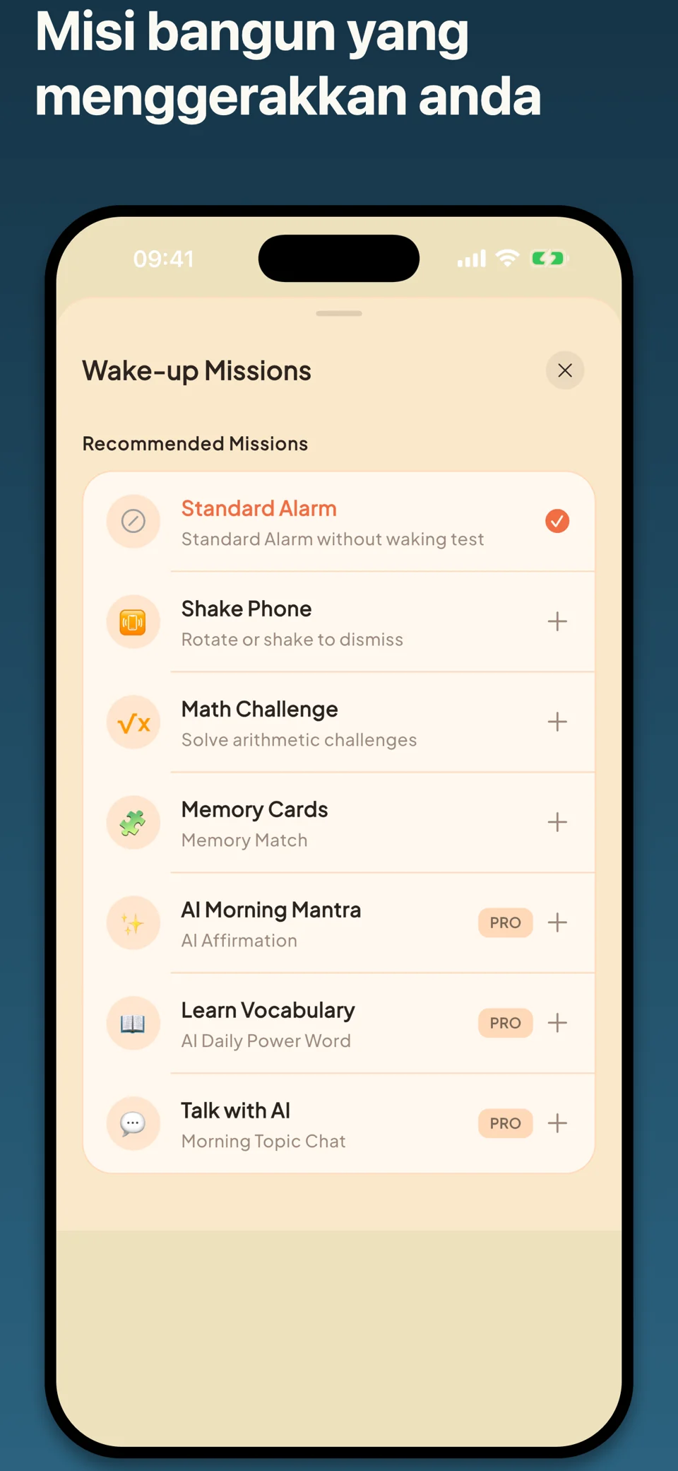 Smart Awake: Jam Penggera AI — 4