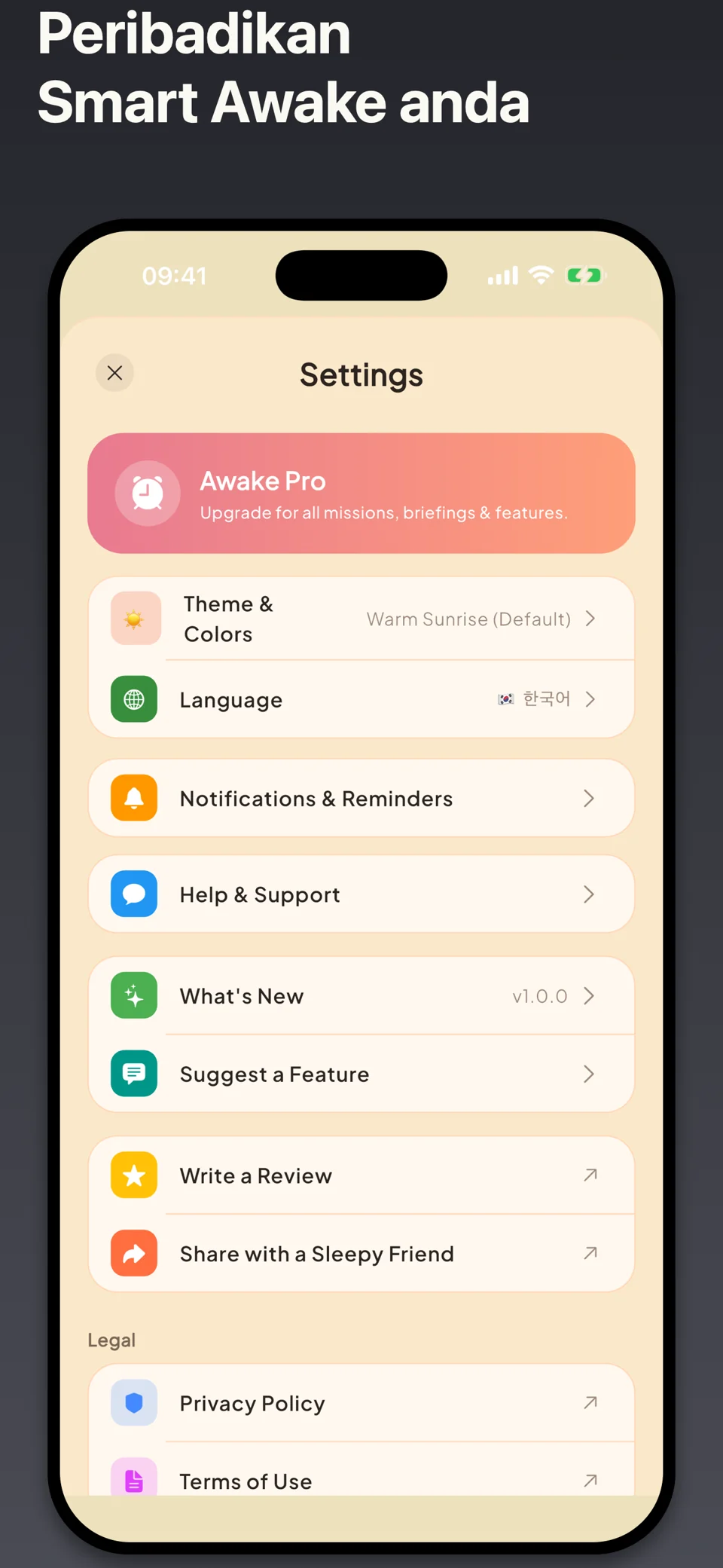 Smart Awake: Jam Penggera AI — 6