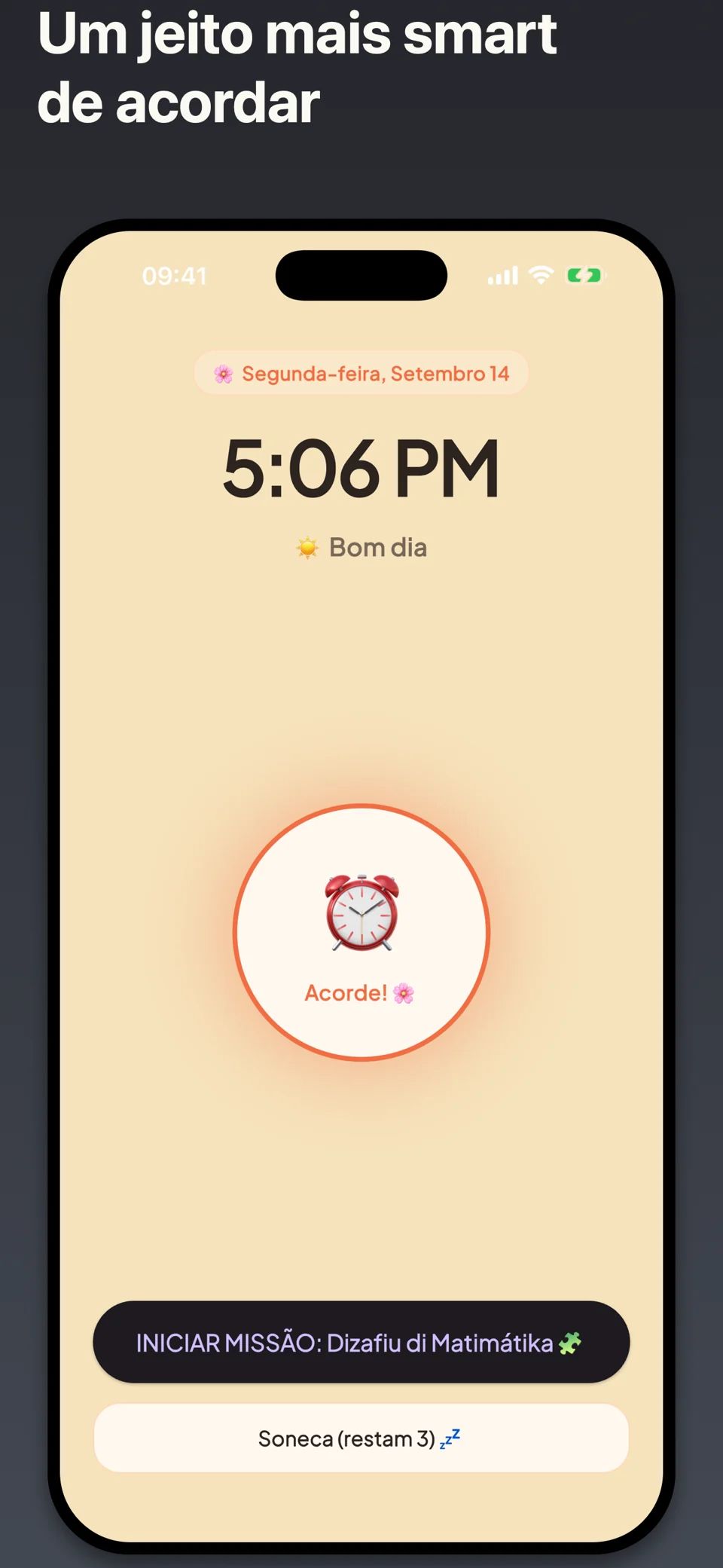 Smart Awake: Despertador AI — 3