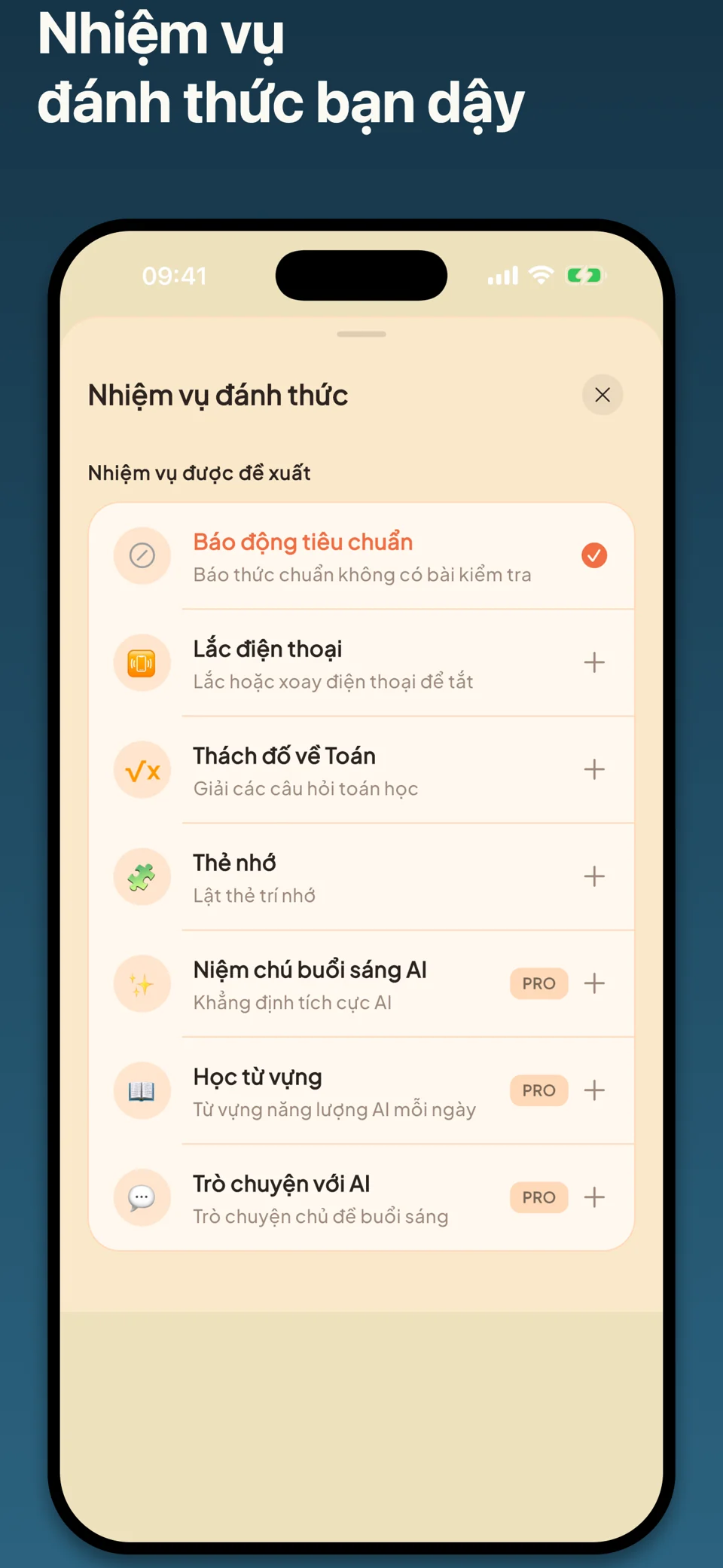 Smart Awake: Báo Thức AI — 4