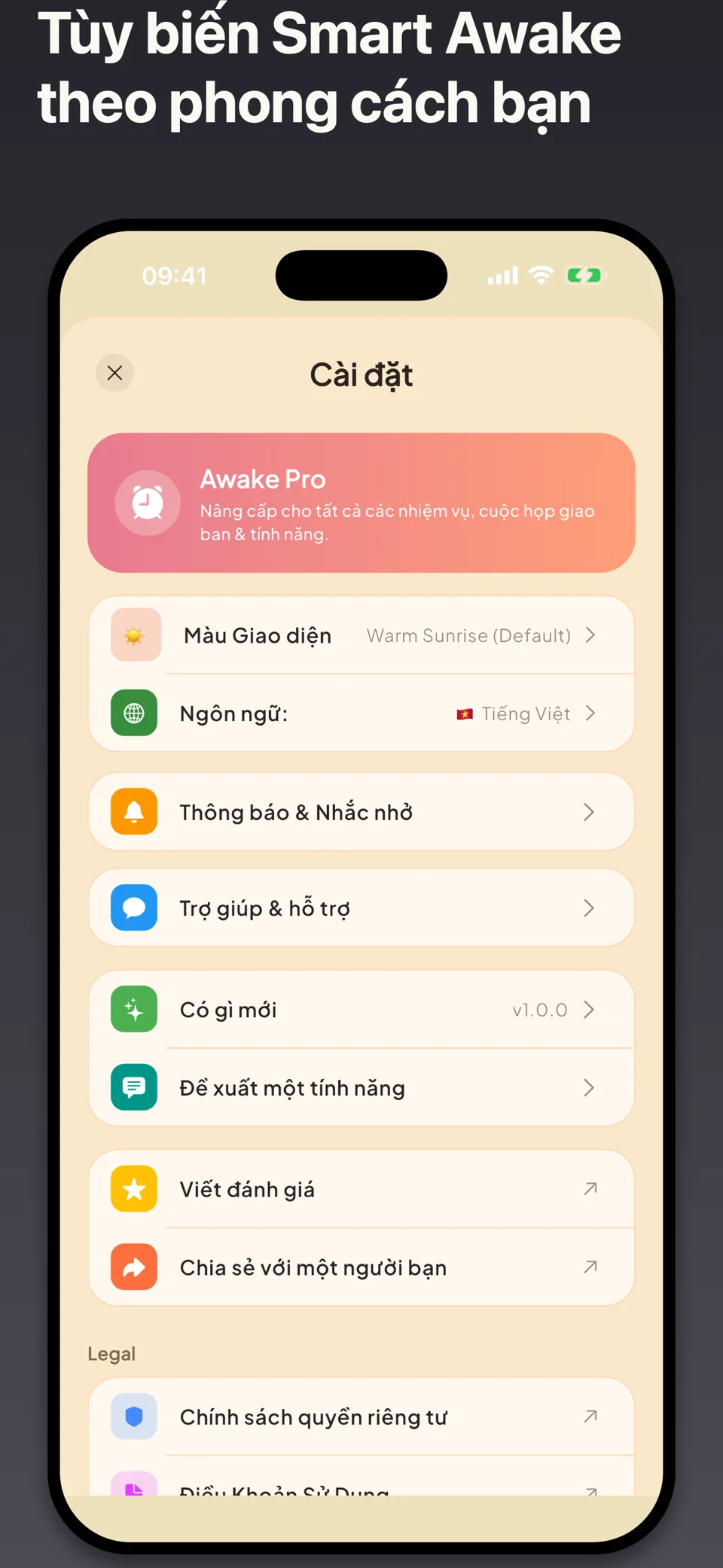 Smart Awake: Báo Thức AI — 6