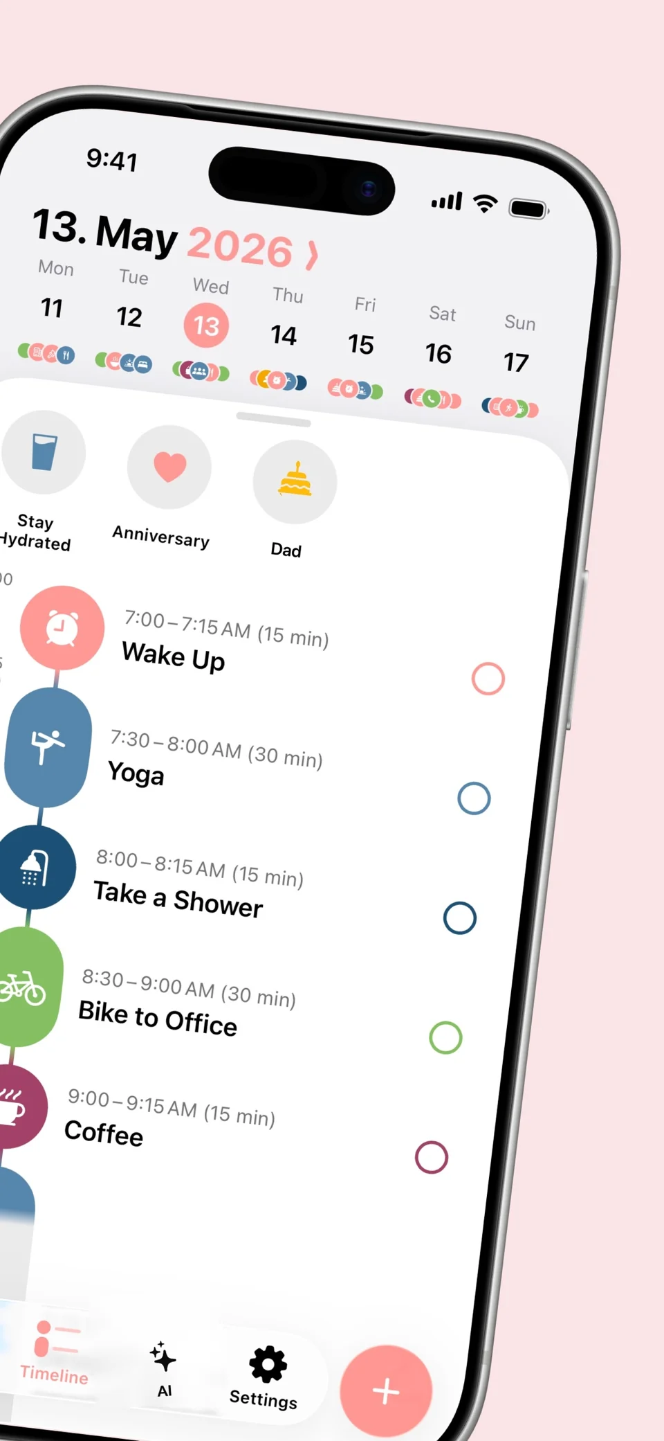 Work Planner: Agenda Diaria — 2