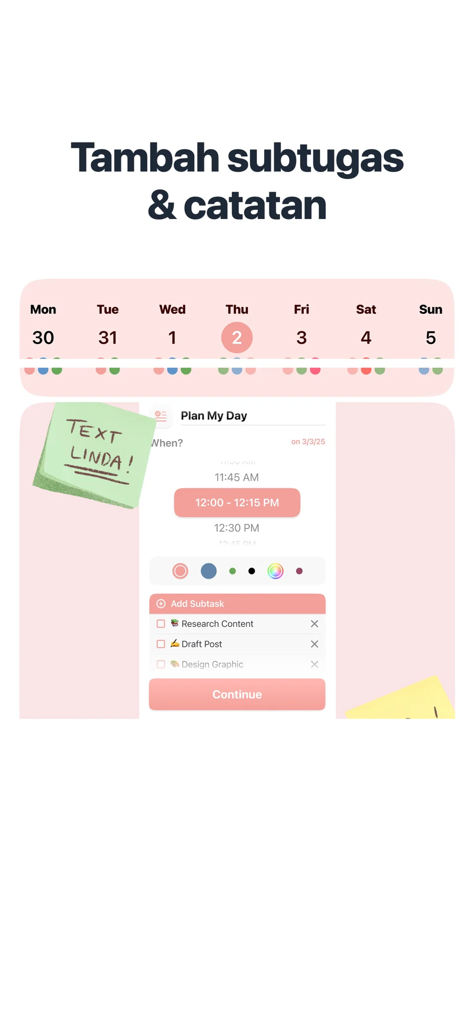 Agenda Harian & Daftar Tugas — 5