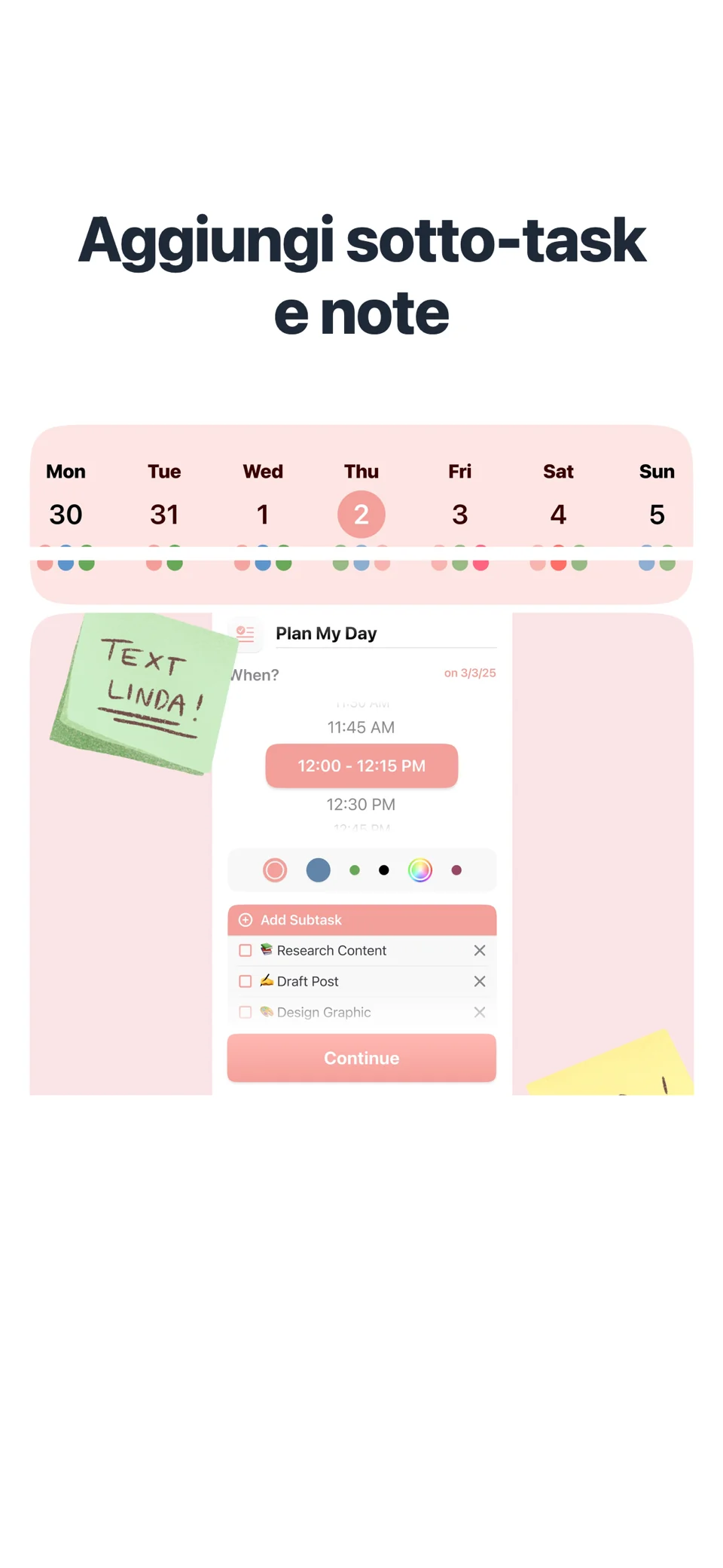 Planner Giornaliero e Attività — 5