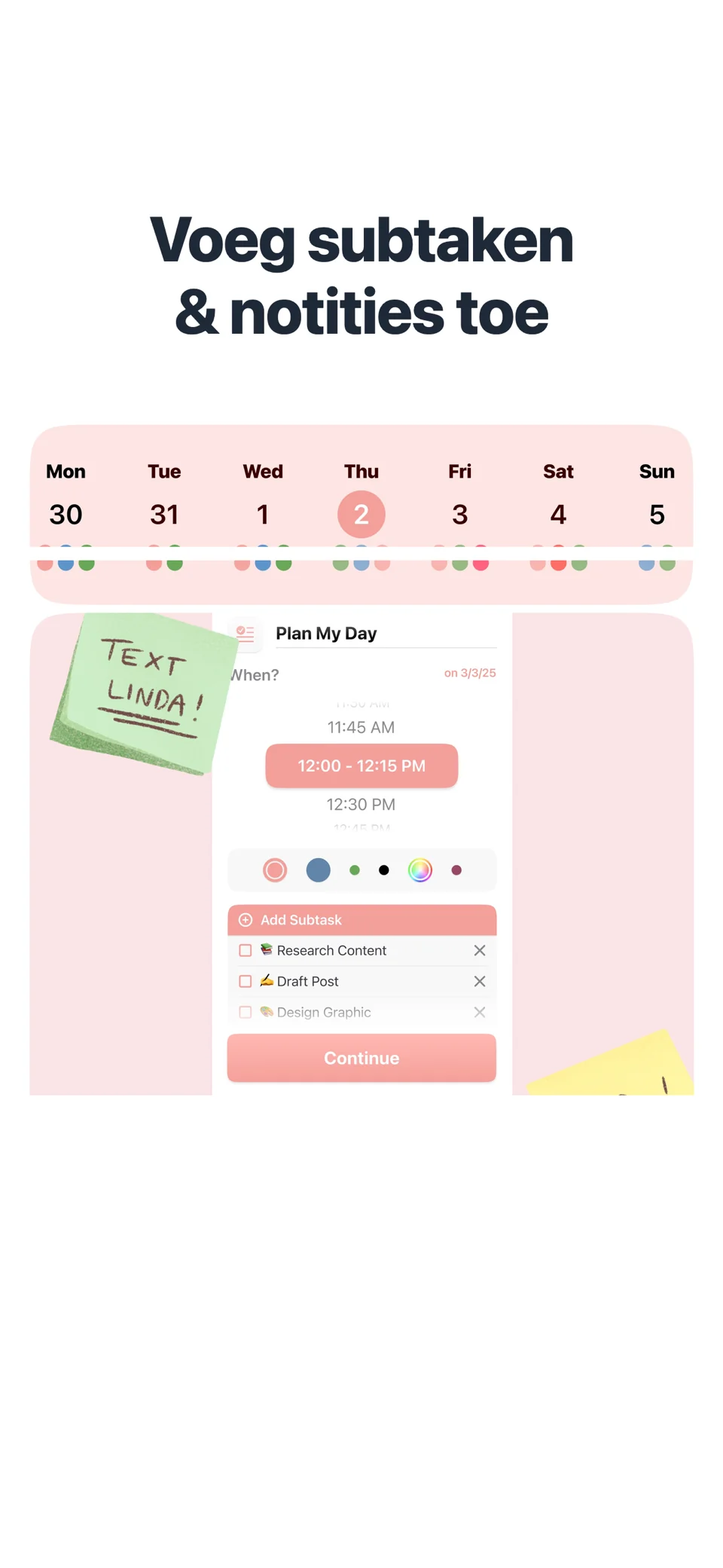 Dagplanner & To-Do Tijdlijn — 5