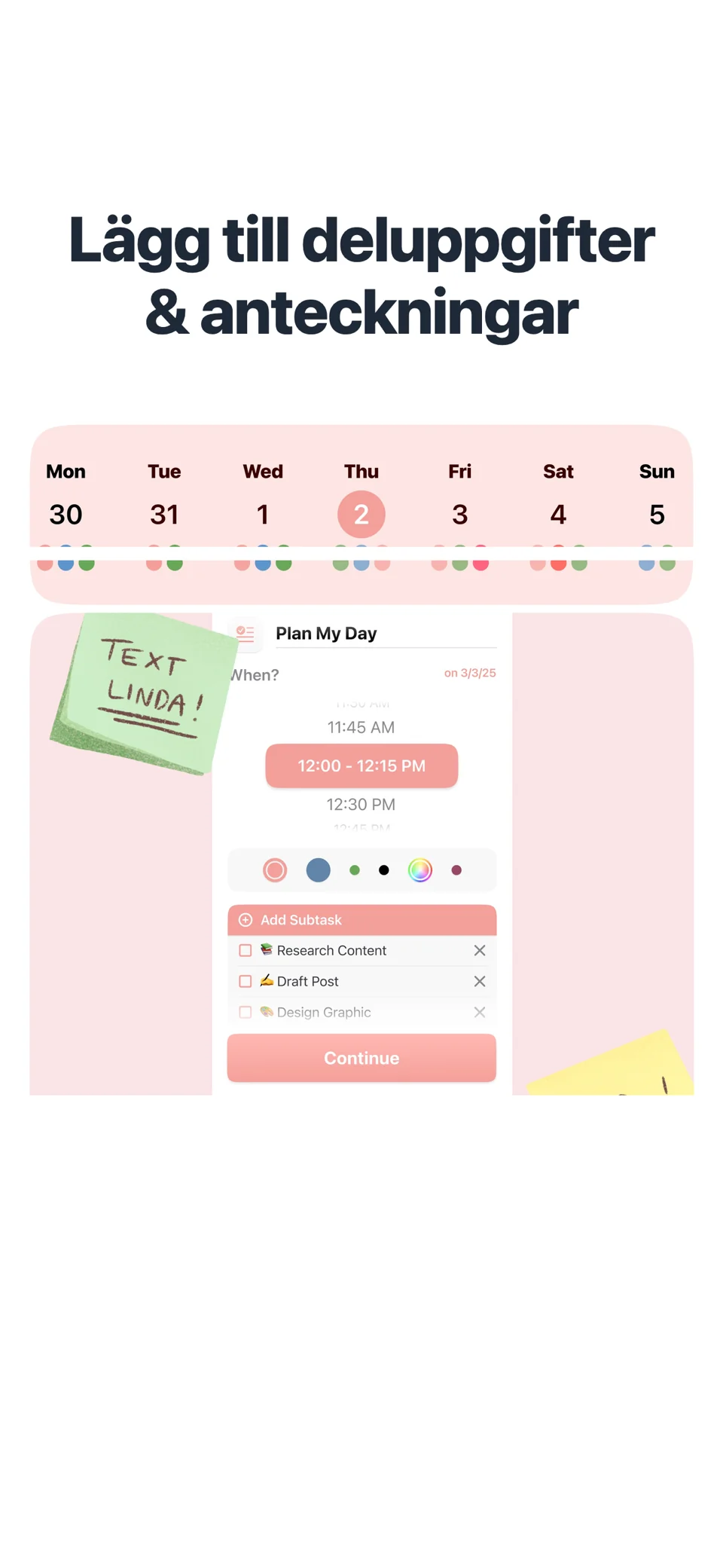 Dagsplanerare & To-Do Schema — 5